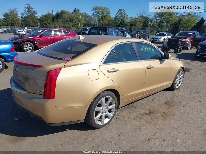 2013 CADILLAC ATS VIN 1G6AB5RX0D0145138 — фото 4
