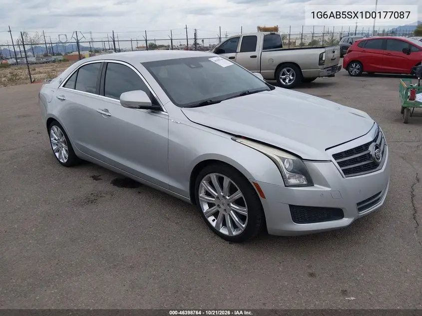 CADILLAC ATS 2013, VIN 1G6AB5SX1D0177087
