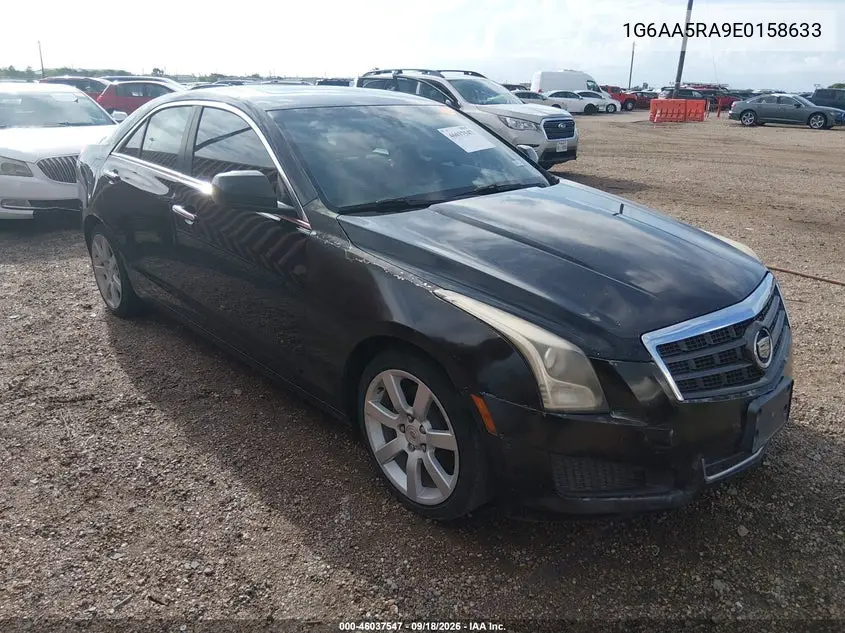 CADILLAC ATS 2014, VIN 1G6AA5RA9E0158633