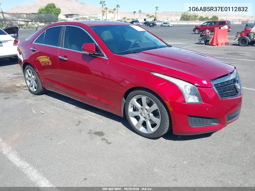 CADILLAC ATS 2014, VIN 1G6AB5R37E0112832