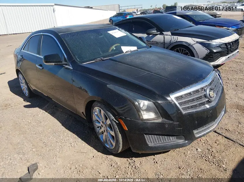 CADILLAC ATS 2014, VIN 1G6AB5RA8E0173511