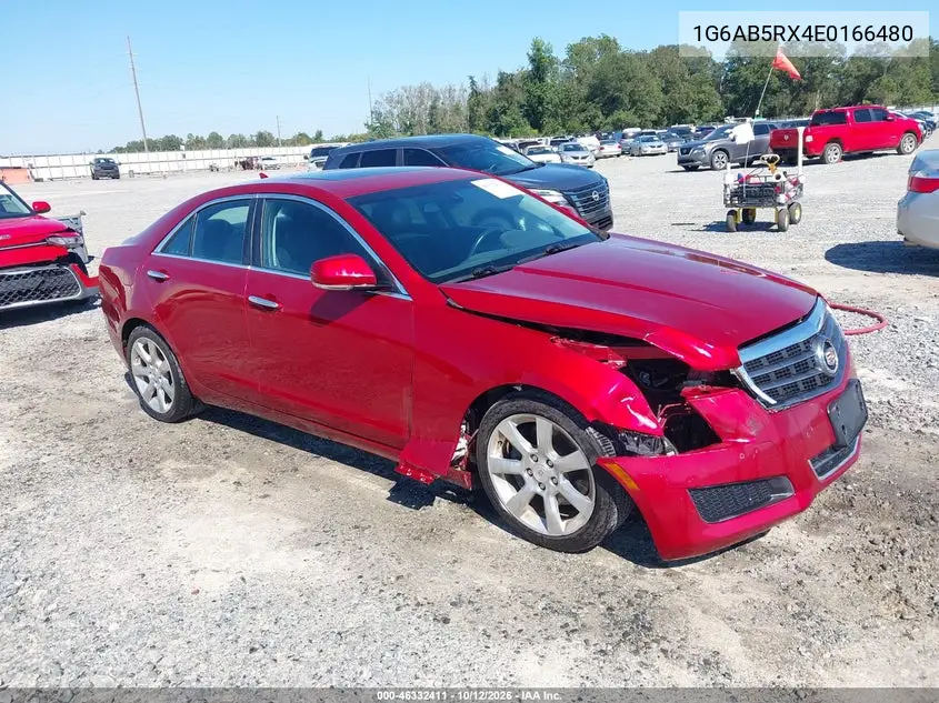 CADILLAC ATS 2014, VIN 1G6AB5RX4E0166480