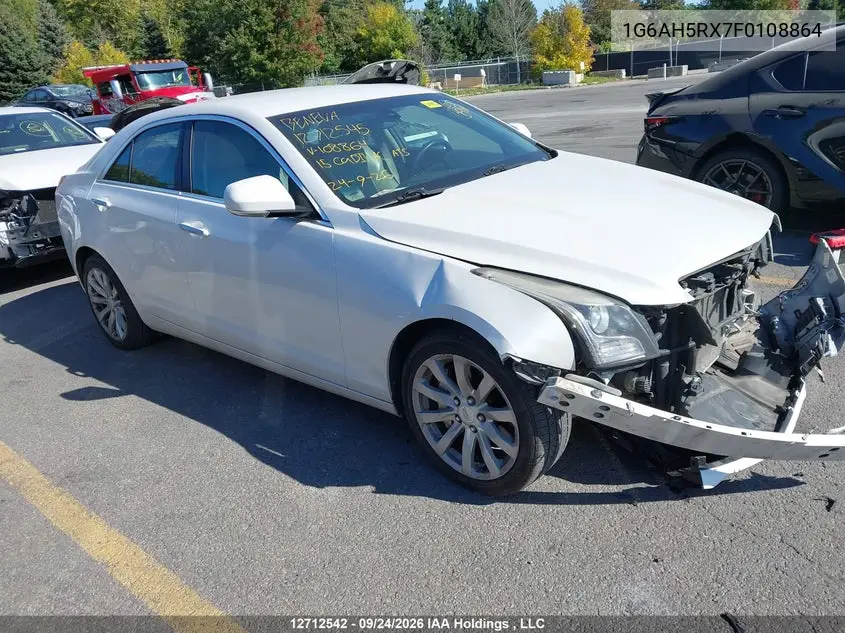 CADILLAC ATS 2015, VIN 1G6AH5RX7F0108864