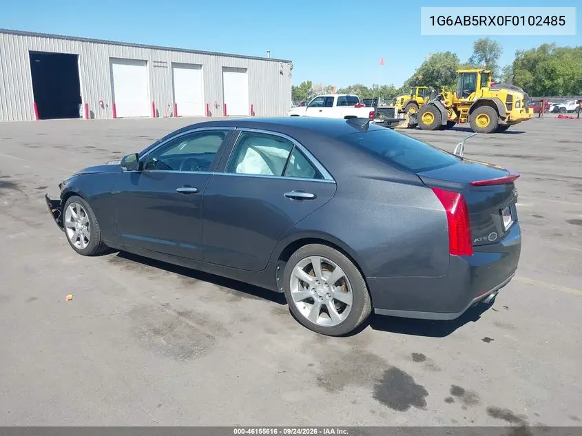2015 CADILLAC ATS VIN 1G6AB5RX0F0102485 — фото 3