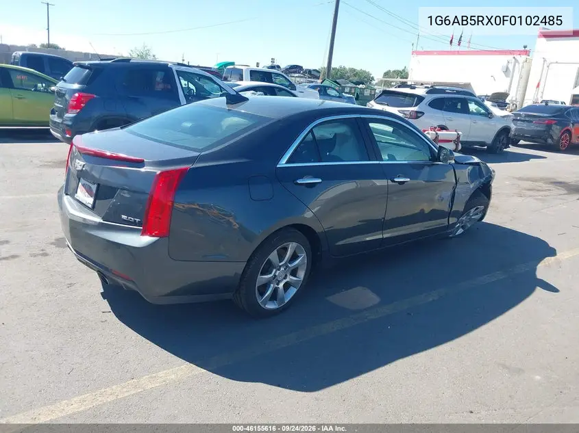 2015 CADILLAC ATS VIN 1G6AB5RX0F0102485 — фото 4