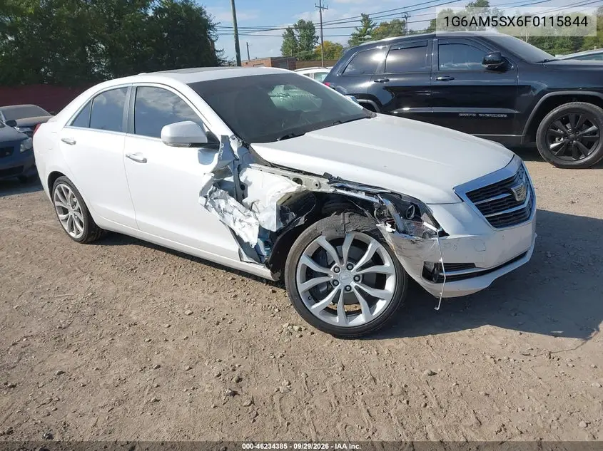 CADILLAC ATS 2015, VIN 1G6AM5SX6F0115844