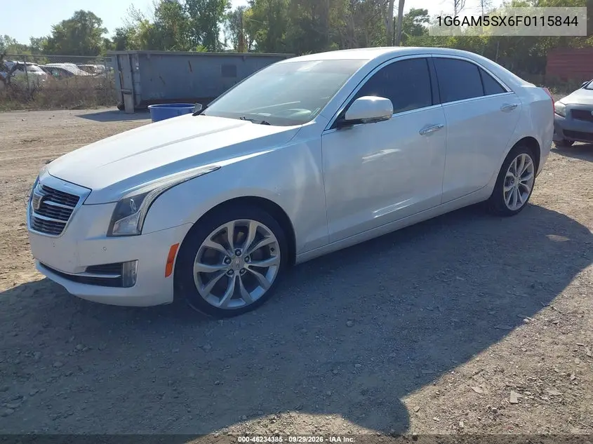 2015 CADILLAC ATS VIN 1G6AM5SX6F0115844 — фото 2