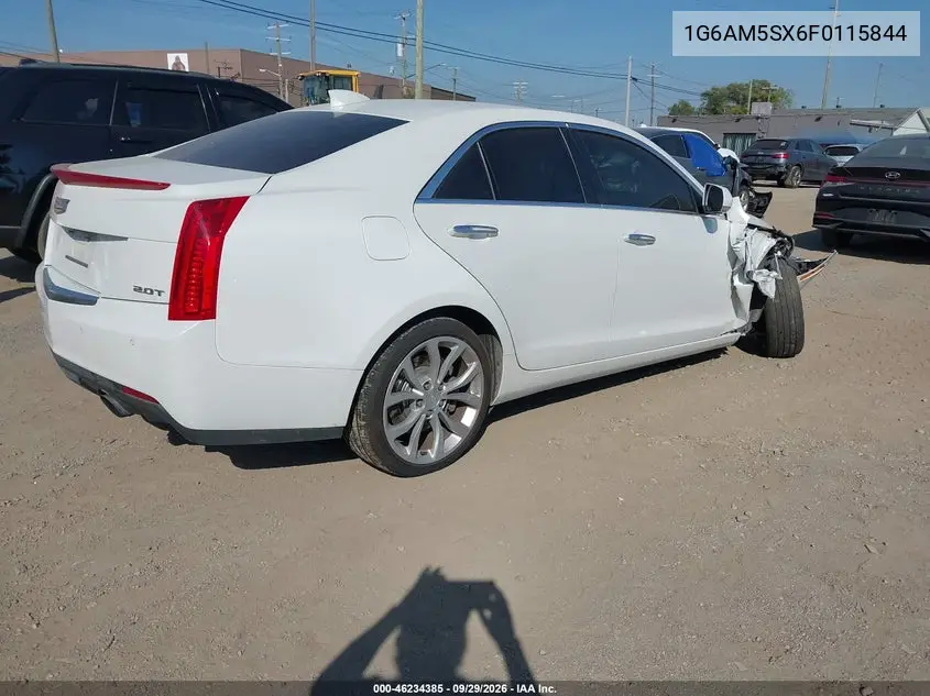 2015 CADILLAC ATS VIN 1G6AM5SX6F0115844 — фото 4