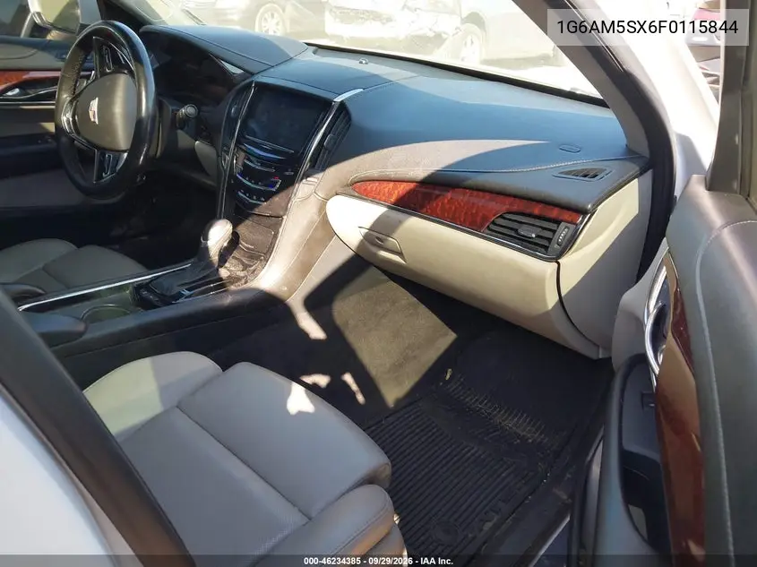 2015 CADILLAC ATS VIN 1G6AM5SX6F0115844 — фото 5