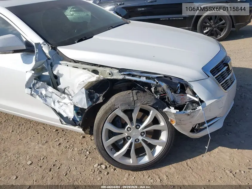 2015 CADILLAC ATS VIN 1G6AM5SX6F0115844 — фото 6