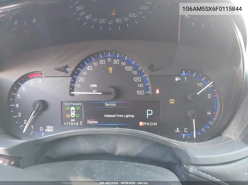 2015 CADILLAC ATS VIN 1G6AM5SX6F0115844 — фото 7