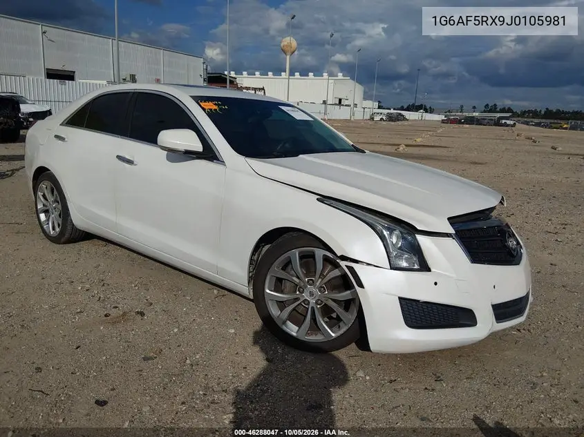 CADILLAC ATS 2018, VIN 1G6AF5RX9J0105981