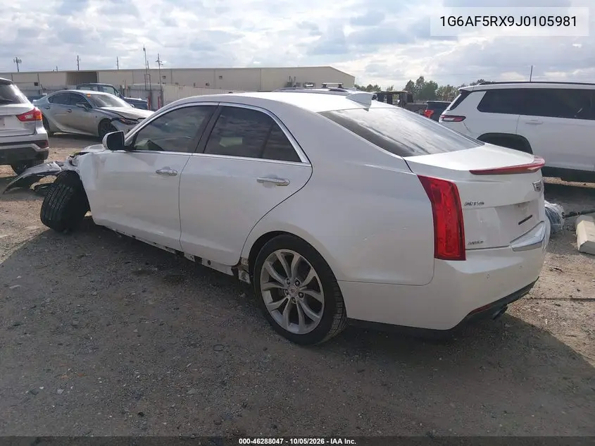 2018 CADILLAC ATS VIN 1G6AF5RX9J0105981 — фото 3