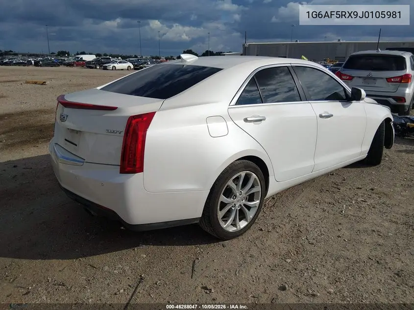 2018 CADILLAC ATS VIN 1G6AF5RX9J0105981 — фото 4