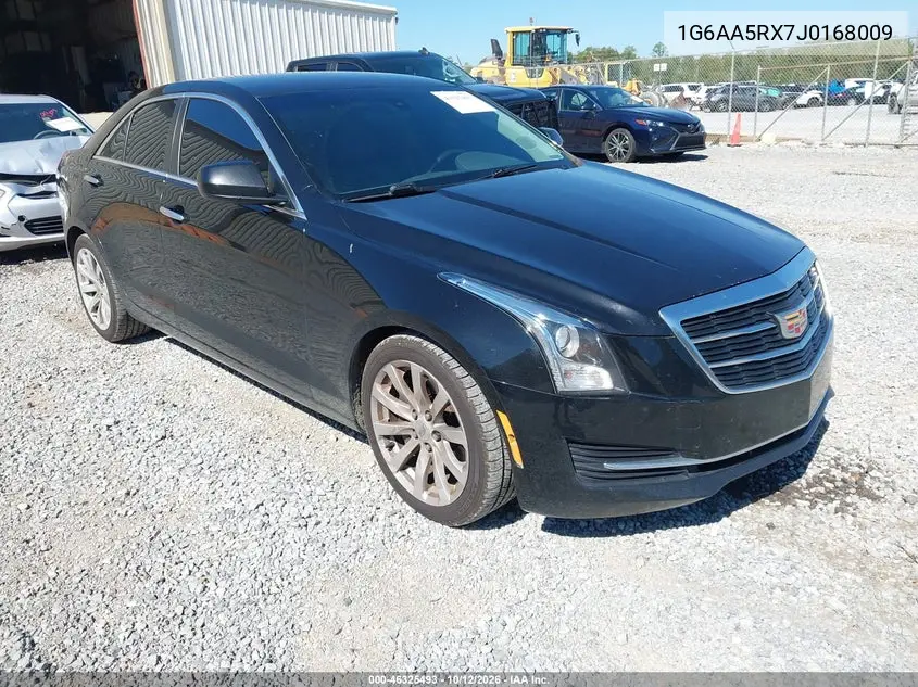 CADILLAC ATS 2018, VIN 1G6AA5RX7J0168009