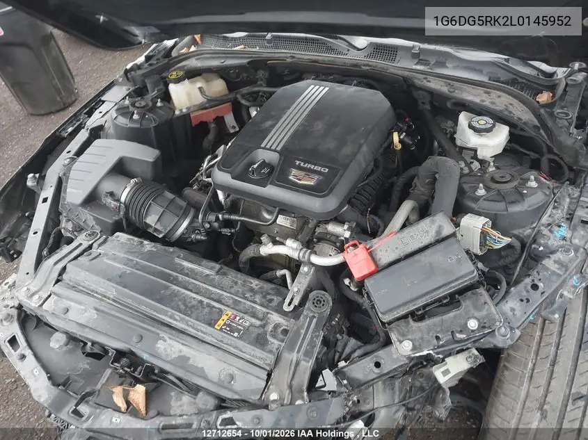 2020 CADILLAC CT4 VIN 1G6DG5RK2L0145952 — фото 10
