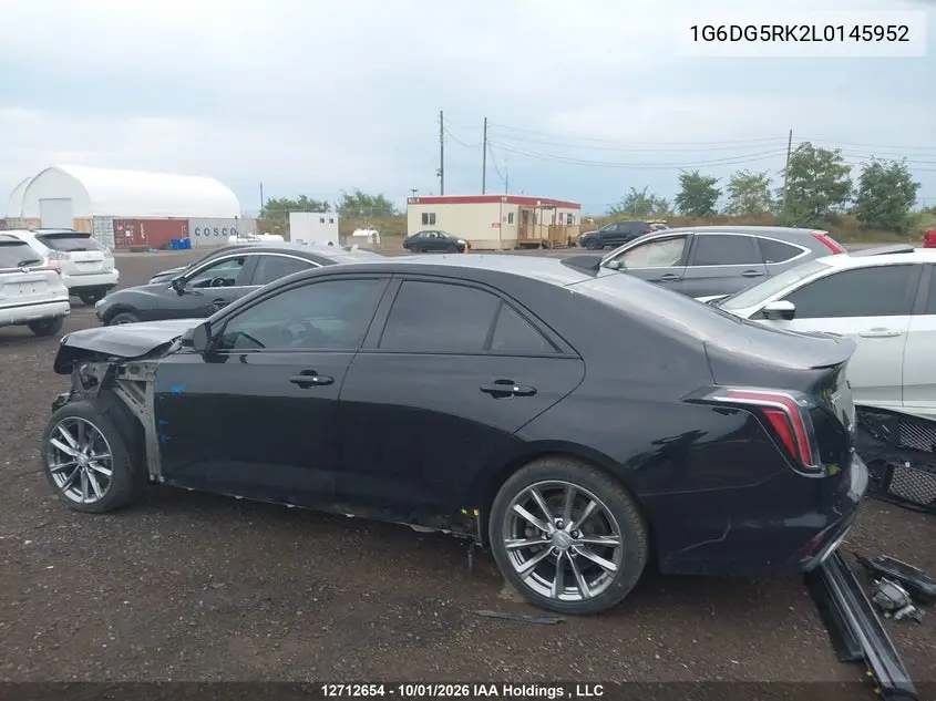 2020 CADILLAC CT4 VIN 1G6DG5RK2L0145952 — фото 14