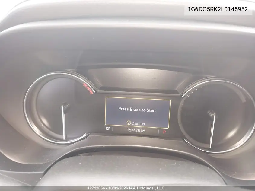 2020 CADILLAC CT4 VIN 1G6DG5RK2L0145952 — фото 7
