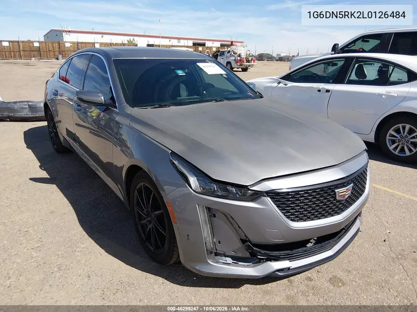 CADILLAC CT5 2020, VIN 1G6DN5RK2L0126484