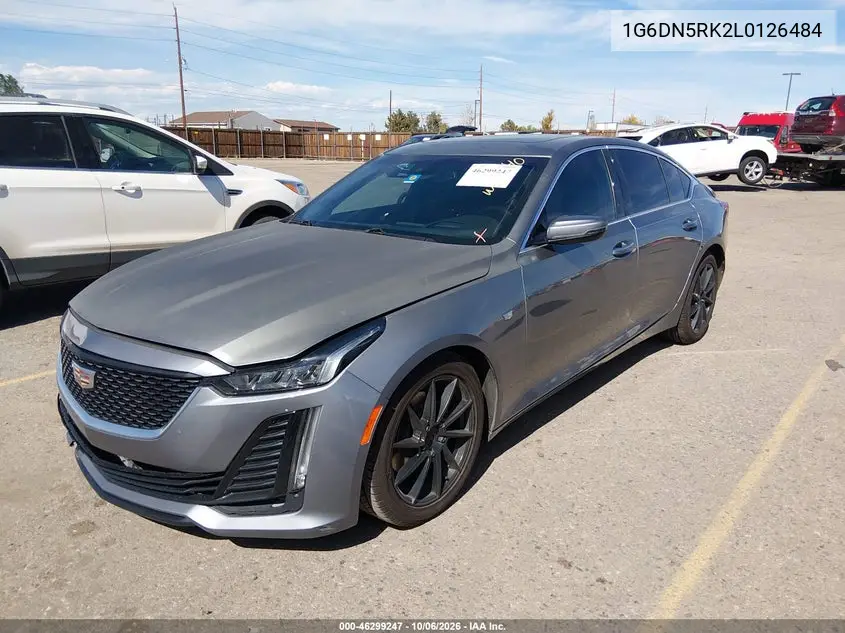 2020 CADILLAC CT5 VIN 1G6DN5RK2L0126484 — фото 2