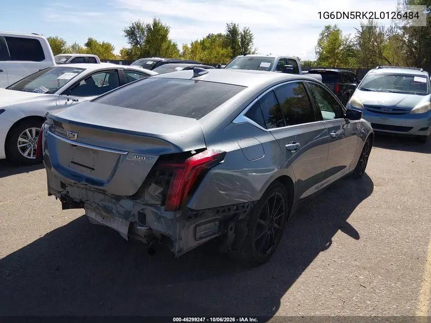 2020 CADILLAC CT5 VIN 1G6DN5RK2L0126484 — фото 4