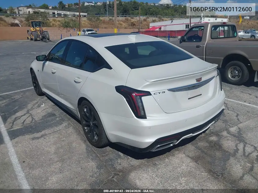 2021 CADILLAC CT5 VIN 1G6DP5RK2M0112600 — фото 3