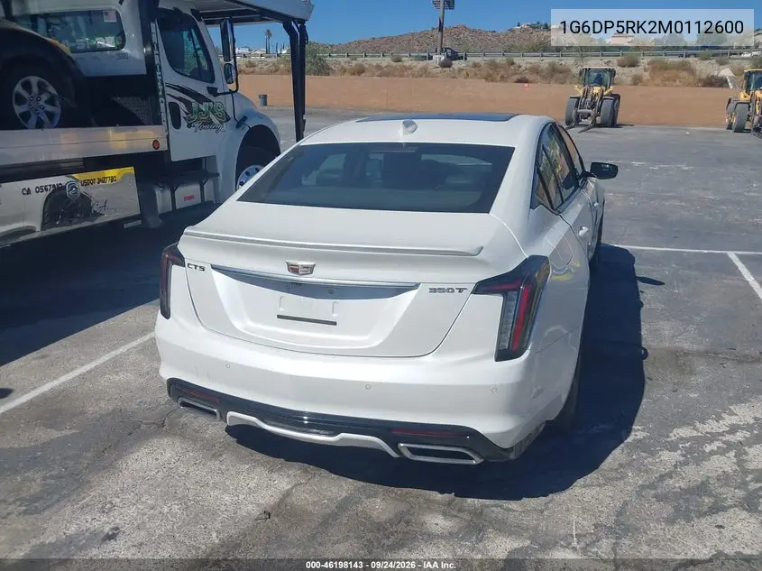 2021 CADILLAC CT5 VIN 1G6DP5RK2M0112600 — фото 4