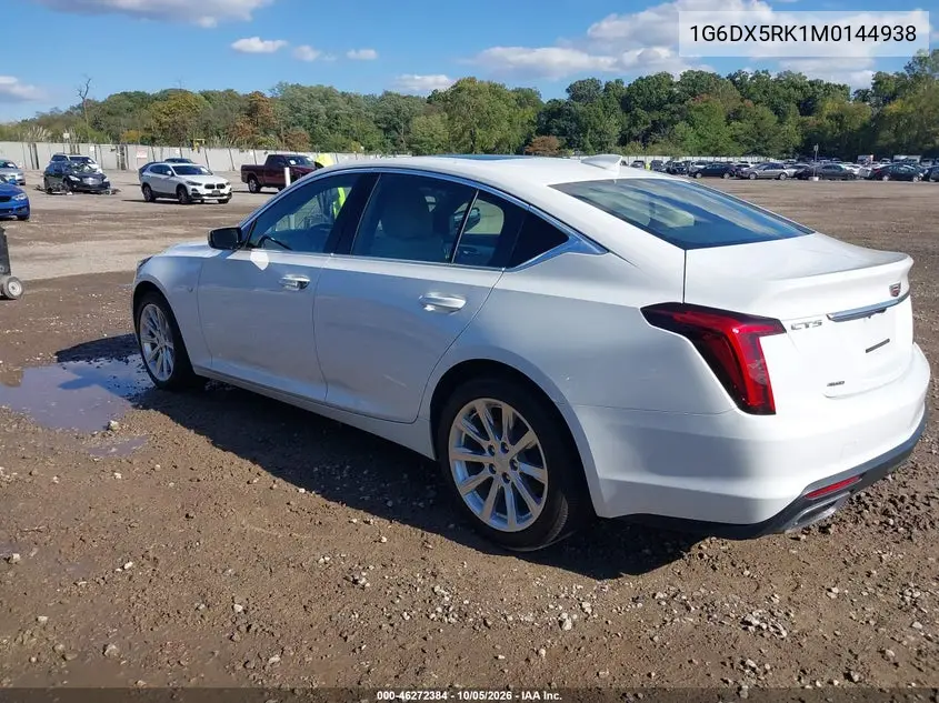 2021 CADILLAC CT5 VIN 1G6DX5RK1M0144938 — фото 3