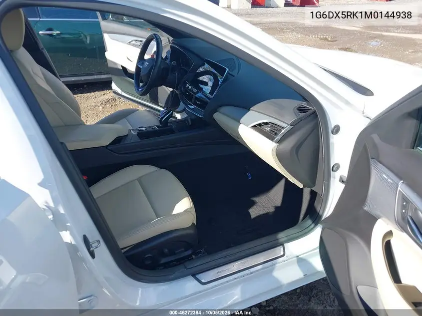 2021 CADILLAC CT5 VIN 1G6DX5RK1M0144938 — фото 5