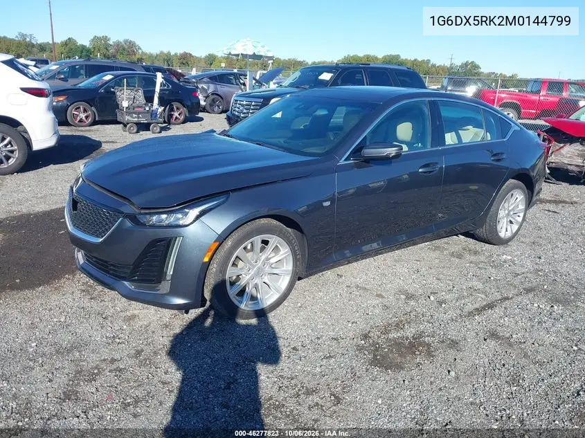 2021 CADILLAC CT5 VIN 1G6DX5RK2M0144799 — фото 2