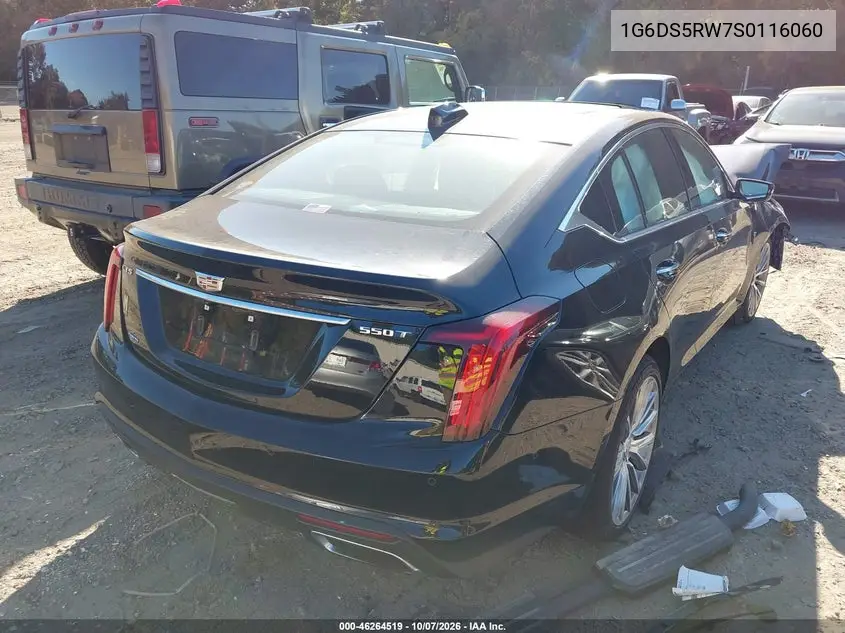 2025 CADILLAC CT5 VIN 1G6DS5RW7S0116060 — фото 4