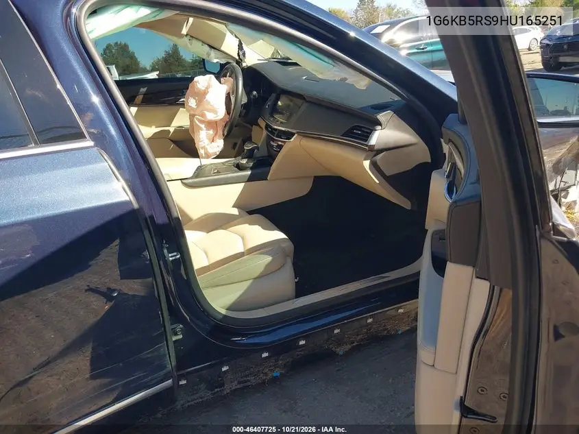 CADILLAC CT6 2017, VIN 1G6KB5RS9HU165251