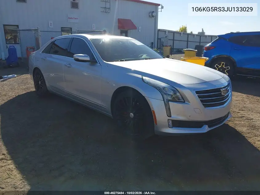 CADILLAC CT6 2018, VIN 1G6KG5RS3JU133029