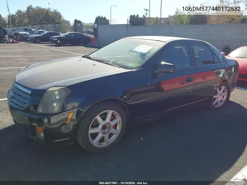 2004 CADILLAC CTS VIN 1G6DM577440172532 — фото 2