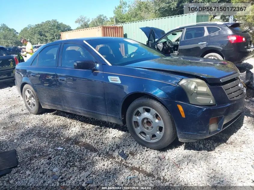 CADILLAC CTS 2005, VIN 1G6DP567150172367