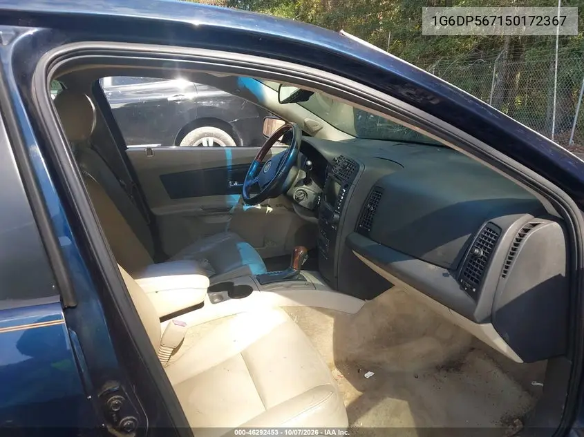 2005 CADILLAC CTS VIN 1G6DP567150172367 — фото 5