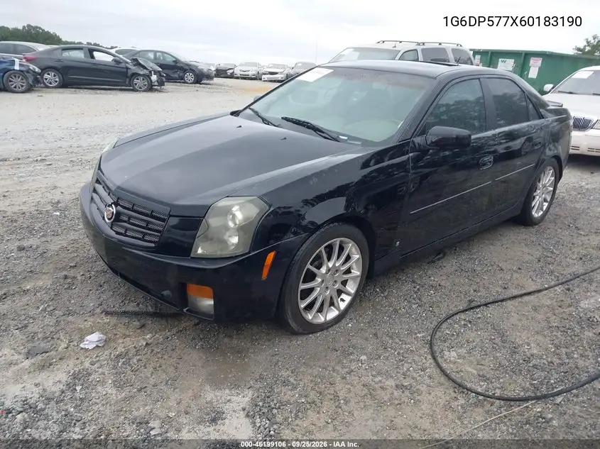 2006 CADILLAC CTS VIN 1G6DP577X60183190 — фото 2