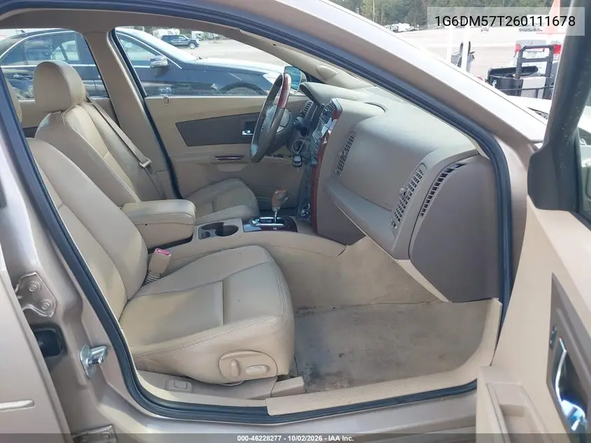 2006 CADILLAC CTS VIN 1G6DM57T260111678 — фото 5