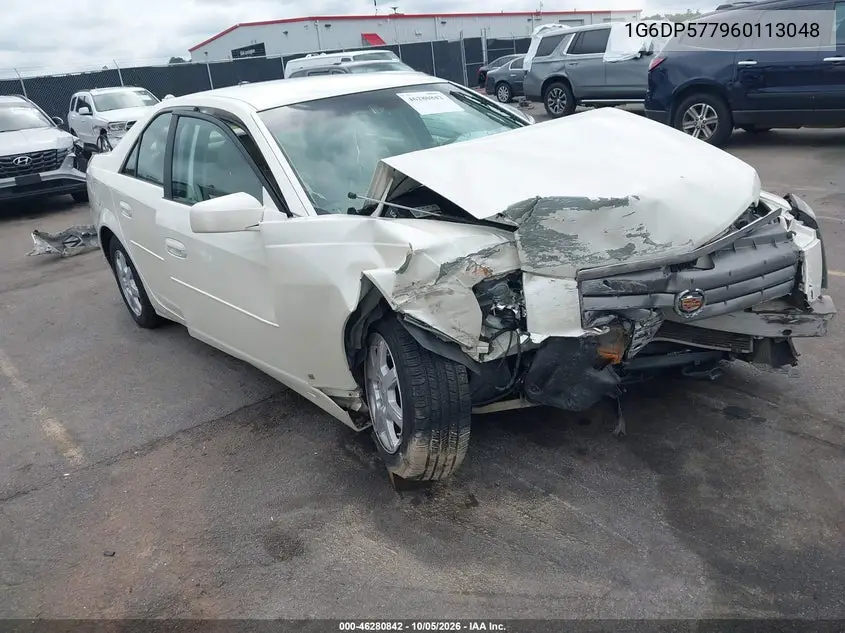 CADILLAC CTS 2006, VIN 1G6DP577960113048