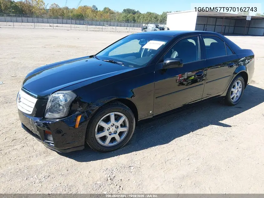 2007 CADILLAC CTS VIN 1G6DM57T970162743 — фото 2