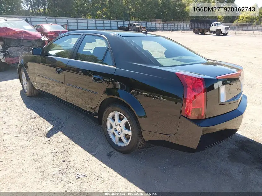 2007 CADILLAC CTS VIN 1G6DM57T970162743 — фото 3