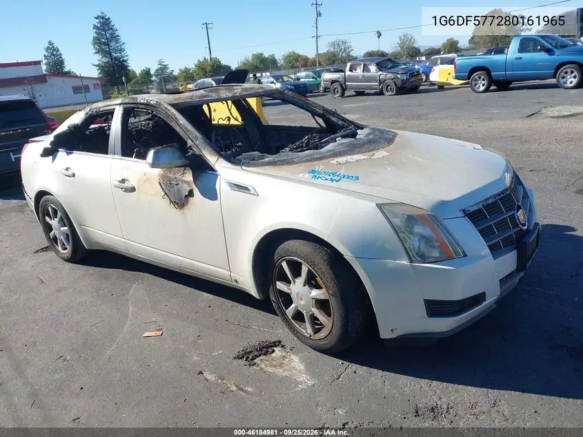 CADILLAC CTS 2008, VIN 1G6DF577280161965