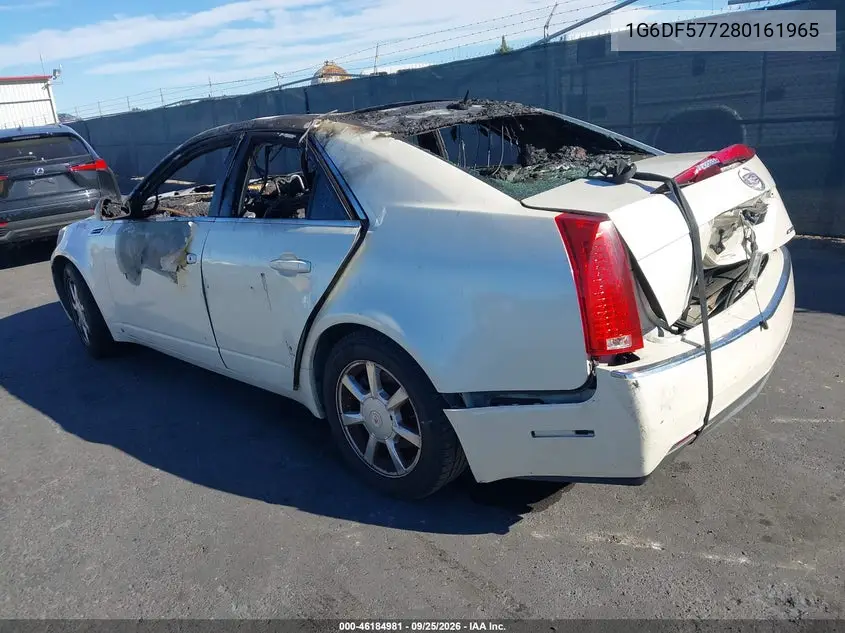 2008 CADILLAC CTS VIN 1G6DF577280161965 — фото 3