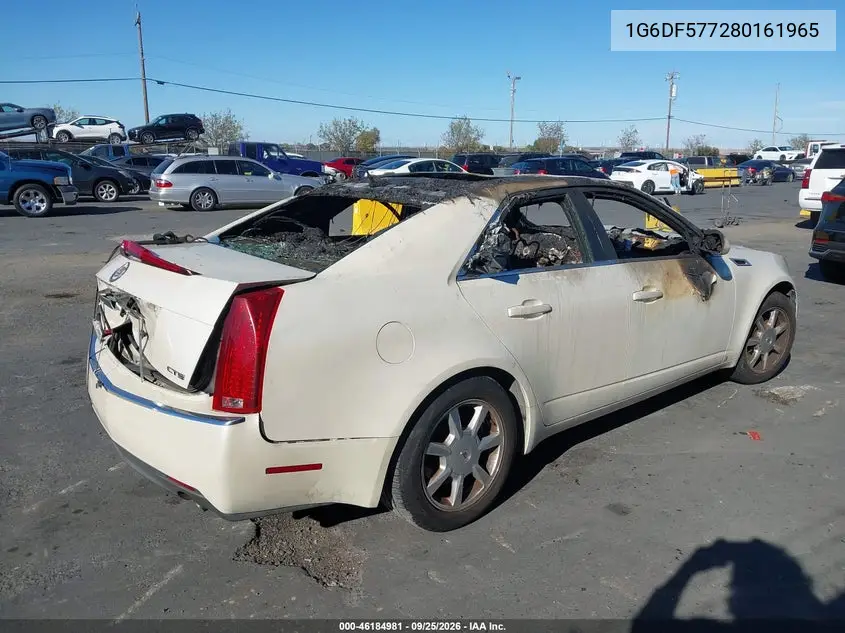 2008 CADILLAC CTS VIN 1G6DF577280161965 — фото 4