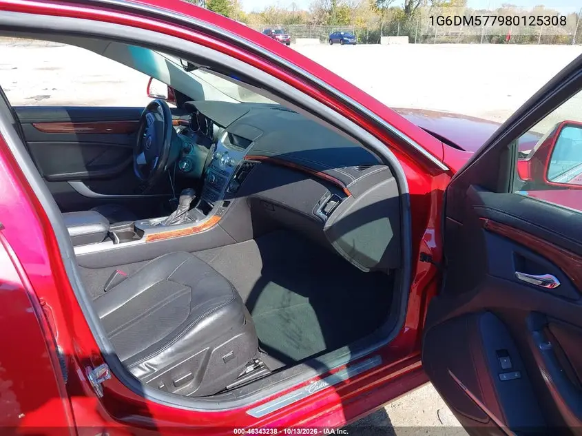 2008 CADILLAC CTS VIN 1G6DM577980125308 — фото 5