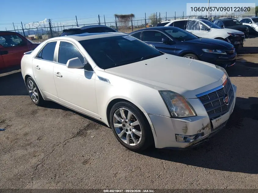 CADILLAC CTS 2009, VIN 1G6DV57V090122620