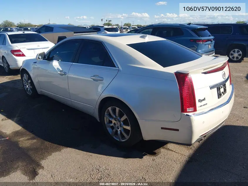 2009 CADILLAC CTS VIN 1G6DV57V090122620 — фото 3