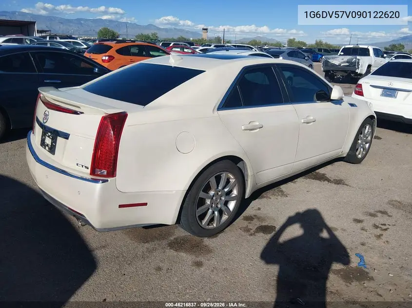 2009 CADILLAC CTS VIN 1G6DV57V090122620 — фото 4