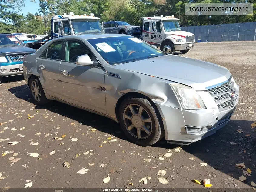 CADILLAC CTS 2009, VIN 1G6DU57V090163610