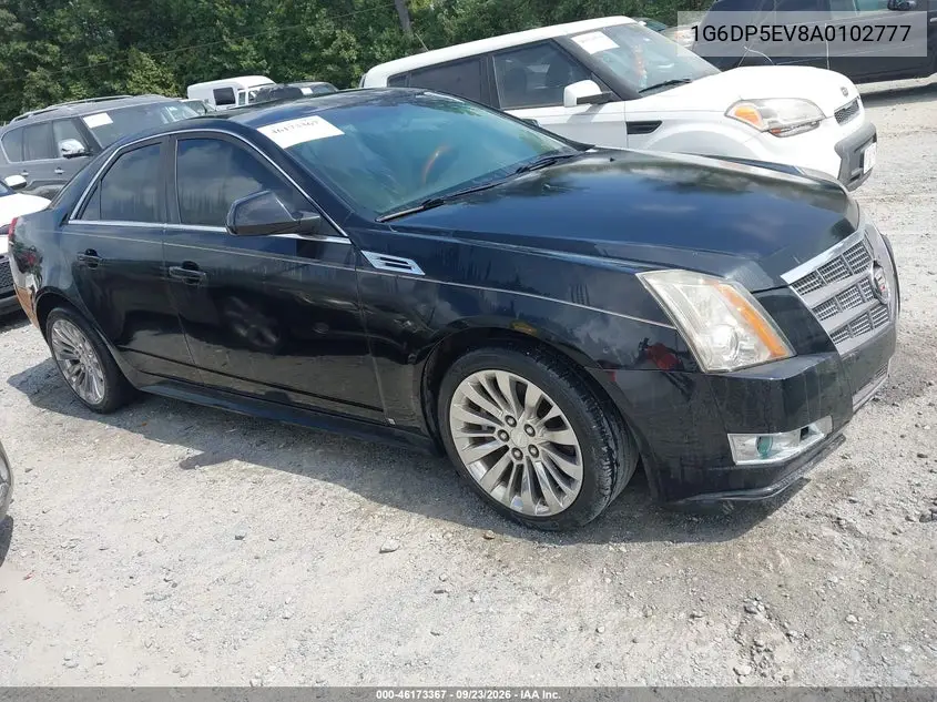 CADILLAC CTS 2010, VIN 1G6DP5EV8A0102777